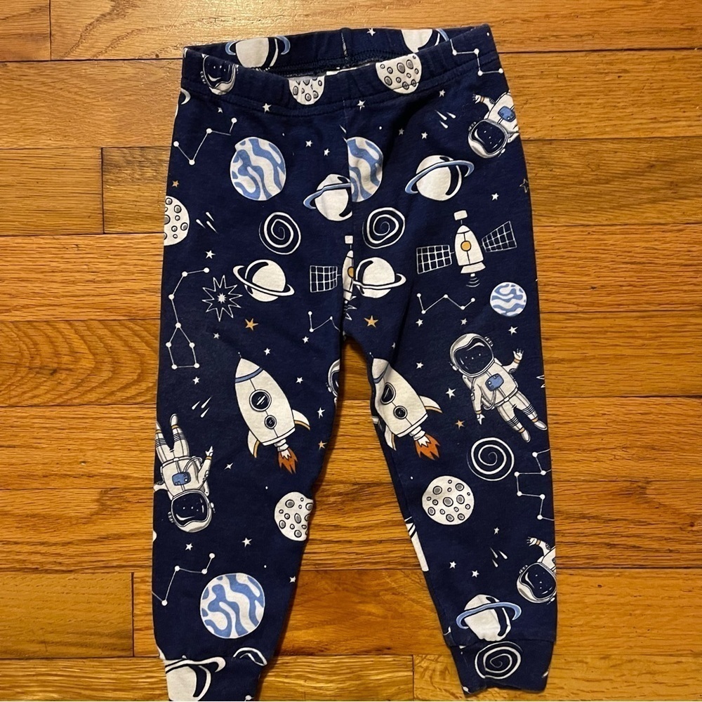 TCP | Navy Blue Space Short Sleeve Pj Set | 18-24 mo - Picture 3 of 4